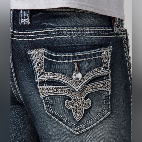 Rock Revival Ligeia Boot Stretch Jean 25x29 - Picture 1 of 13